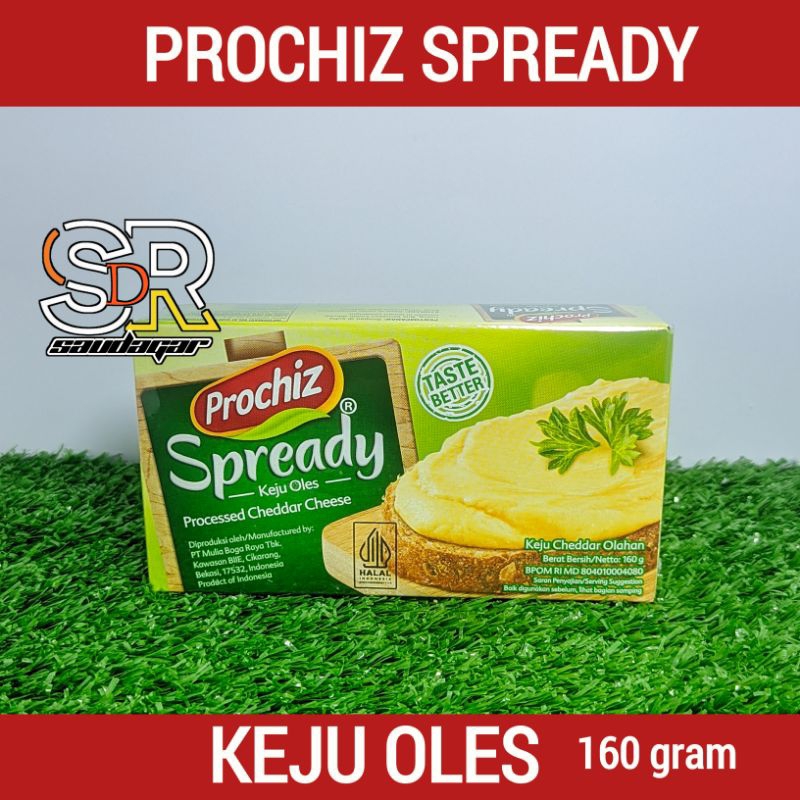 

Keju Prochiz Spready 160g / keju oles olahan Halal