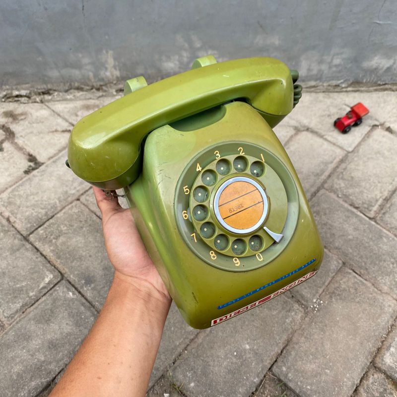 telepon putar lawas telepon jadul original