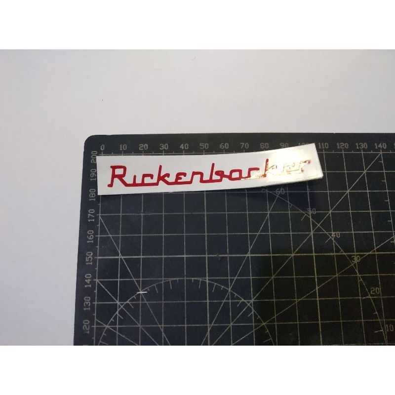 

cutting stiker ricken barker