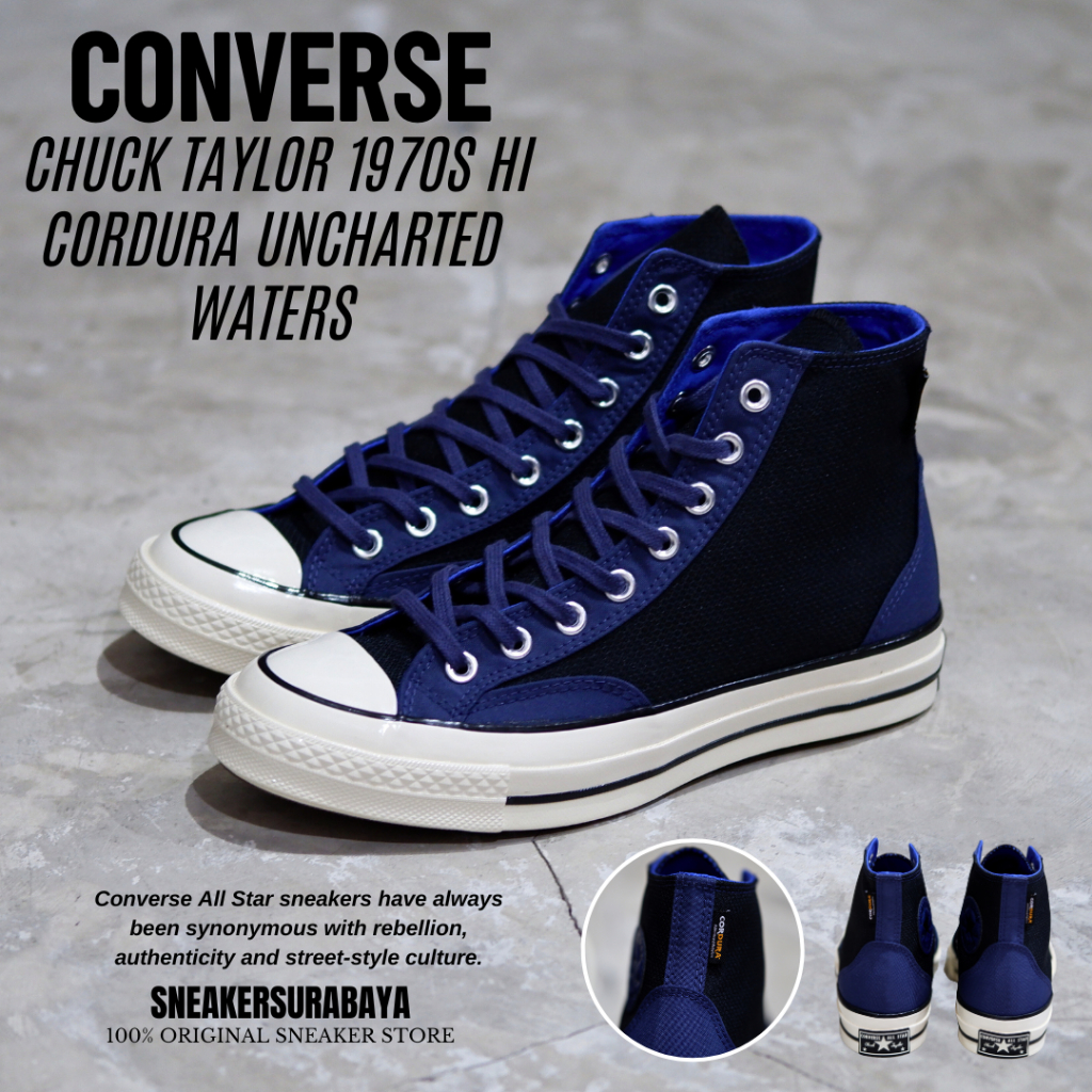 CONVERSE CHUCK TAYLOR 1970S HI CORDURA UNCHARTED WATERS CT 70S CT 70