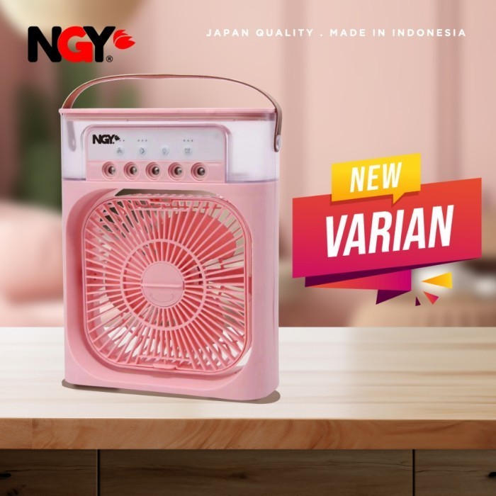 Kipas Angin Mini Portable Portabel Pakai Air/Es Batu NAGOYA NGY 118 AC-New