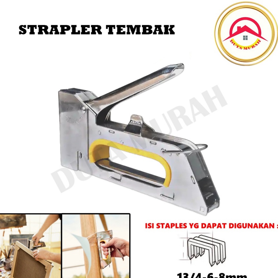 

Stapler Tembak 13468 mm tacker Steples