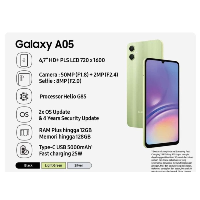 samsung galaxy a05