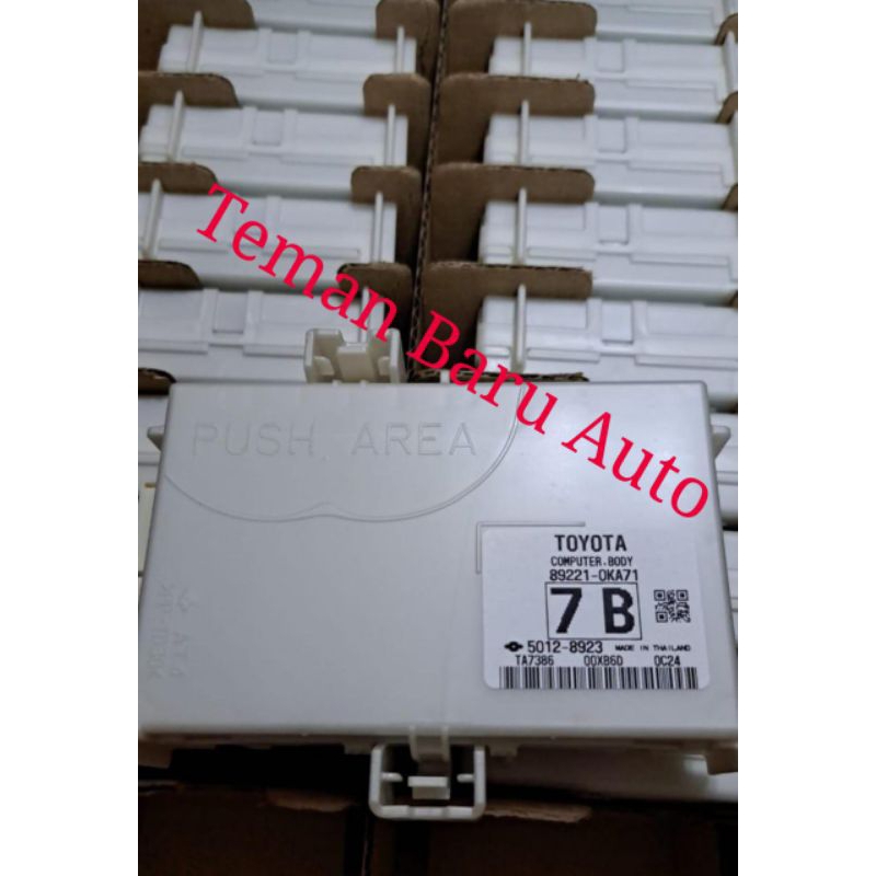 COMPUTER BODY INNOVA REBORN / FORTUNER VRZ 89221-0KA71 ORIGINAL