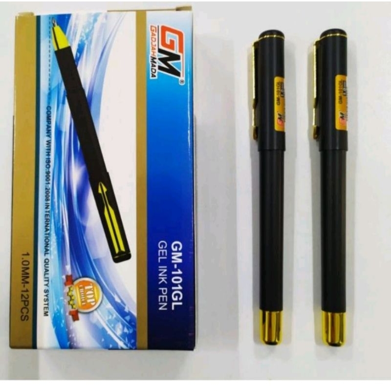 

Pena Gel GM 1.0mm GM-101GL Hitam