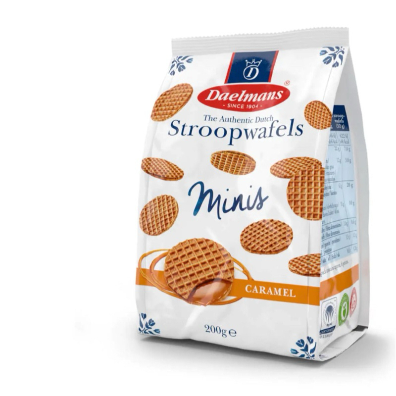 

bGF Daelmans Stroopwafel Mini Isi Sirup Mentega Vanilla