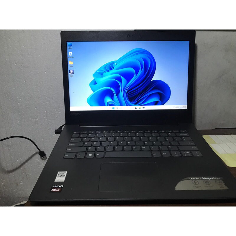 LAPTOP LENOVO IDEAPAD 320 AMD A9 9470 RAM 4GB HDD 1TB SECOND NORMAL FREE PACKING KAYU & BUBBLE WRAP 