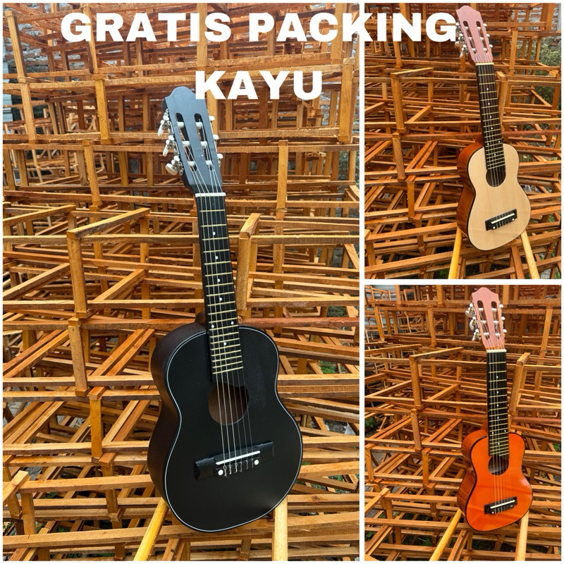 GITAR LELE  SENAR6 NYLON  / GITAR JUNIO SENAR6 / GITAR MINI  UKULELE SENAR 6