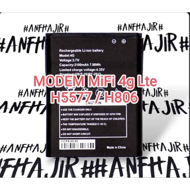 BATRE BATRAI MODEM MiFi 4G Lte H806 H5577 BATERAI BATREI WiFi ROUTER H-806 H 806 H 5577 ORIGINAL (21