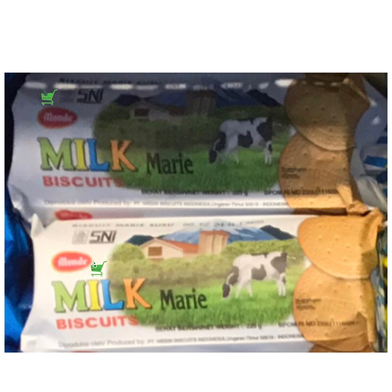 

Monde milk Biscuit marie 125g