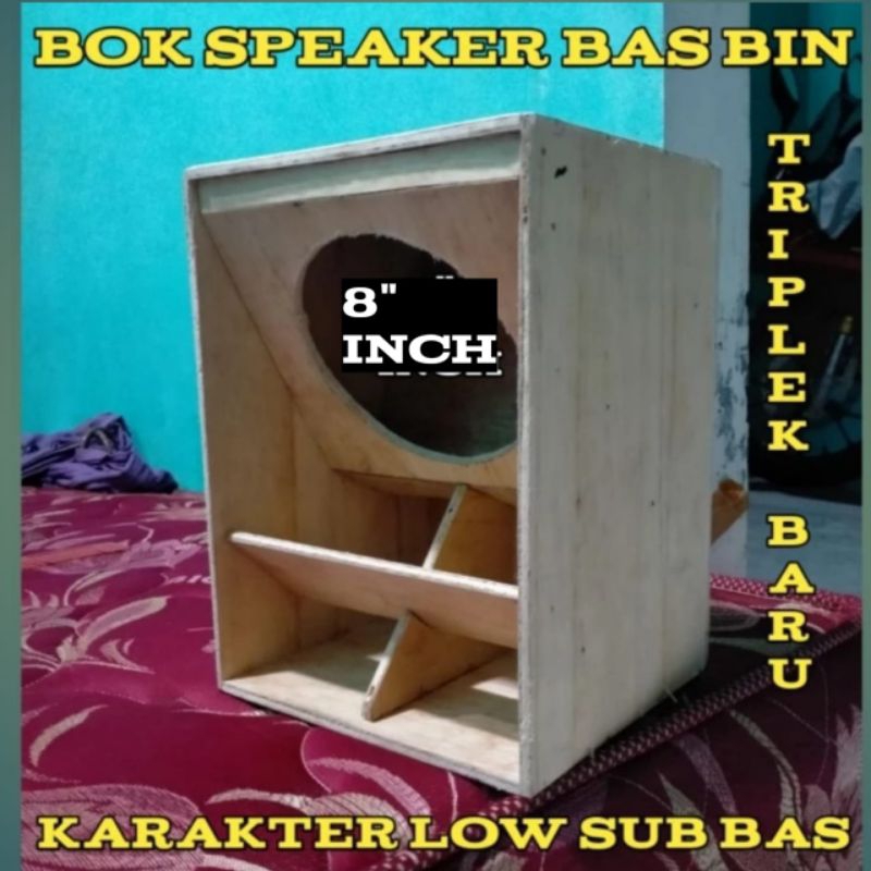 BOK SPEAKER bas bin 8 inch singgel