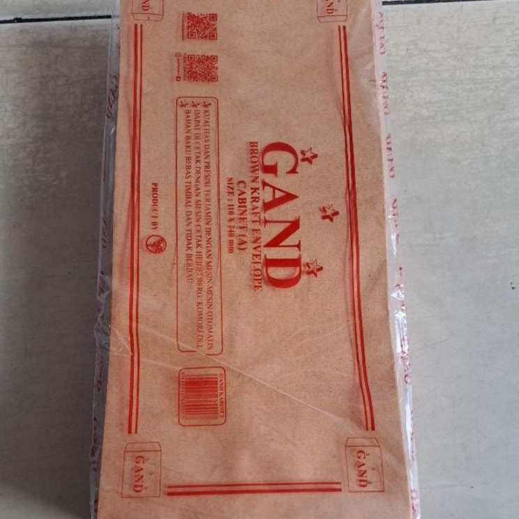 

Super Promo Amplop Coklat Kabinet 1L