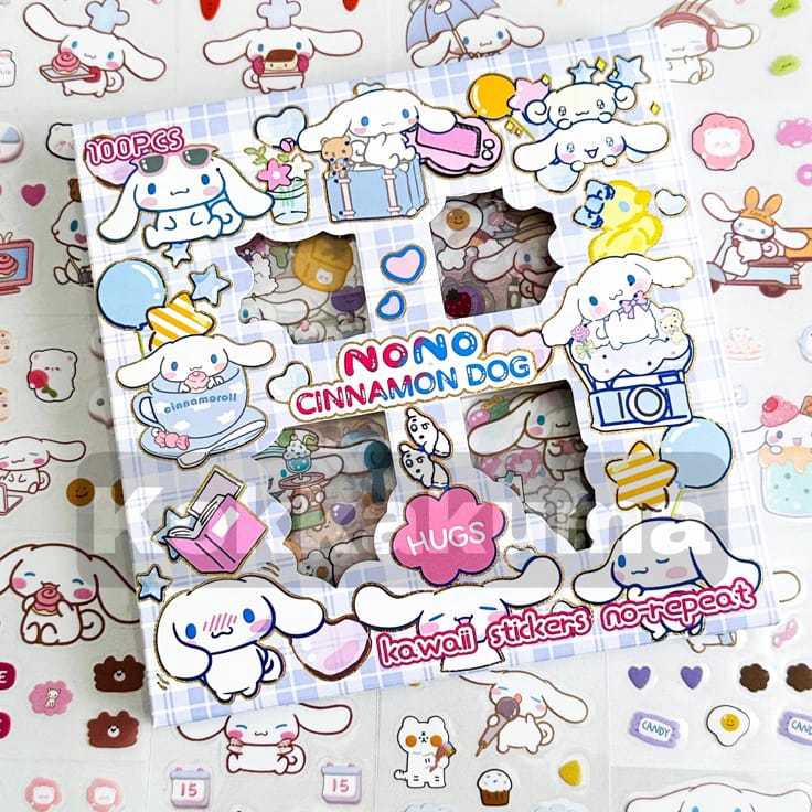 

New Mart YOYO Aneka Stiker skibidii FROZEN CINAMOROL MELODY isi 1 momo Waterproof Sticker Tumblr Lucu Kartun Korea Dekorasi Hiasan Scrapbook DIY
