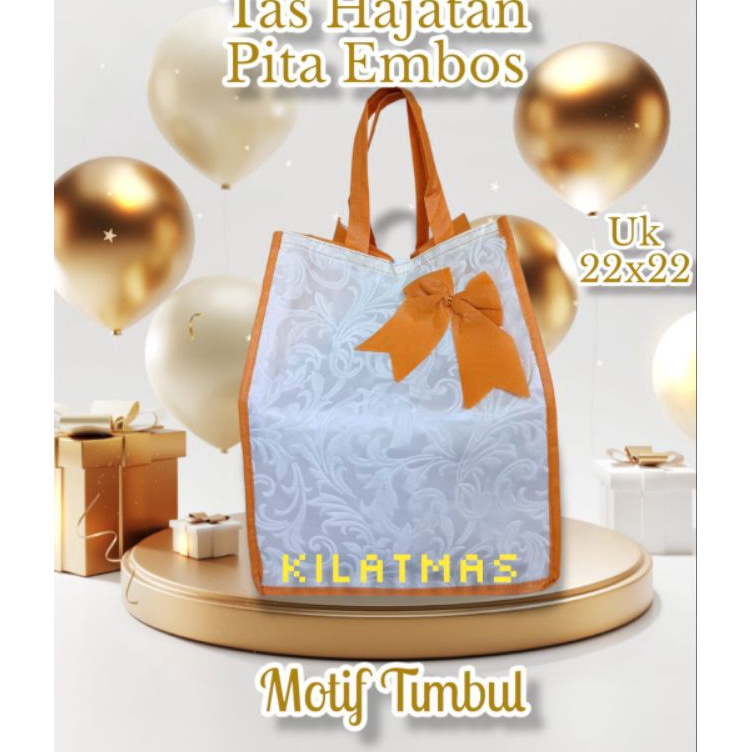 

Promo Tas Hajatan Pita Embos Kualitas Premium Tebal Mewah Murah Ukuran 22x22cm 1Lusin Isi 12pcs Terlaris Ready Stock