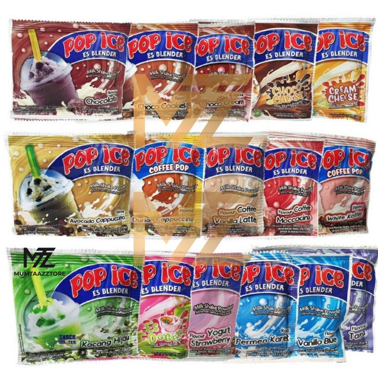 

ywProduk MUMTAAZZTORE POP ICE POPICE ALL VARIAN ISI 1 SACHET K84