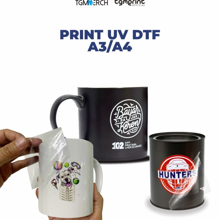 

Eksklusif TGM MERCH Print DTF UV A3A4 Gambar Bebas