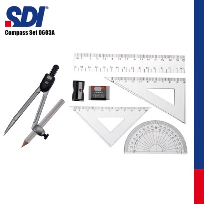 

SDI Compass Set Jangka Set 63A