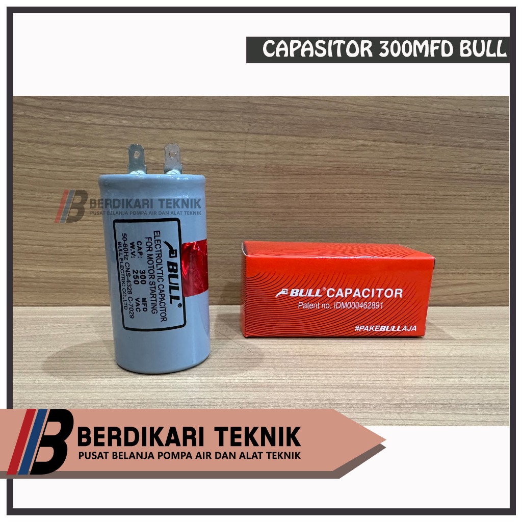 Kapasitor capasitor Kondensator capacitor 300MFD 300 MFD BULL