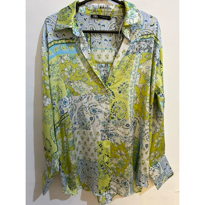 Preloved Kemeja Zara Original Store Size Xs