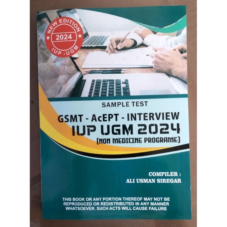 

IUP UGM 224 NON MEDICINE PROGRAME ALI USMAN SIREGAR KODE L4L5