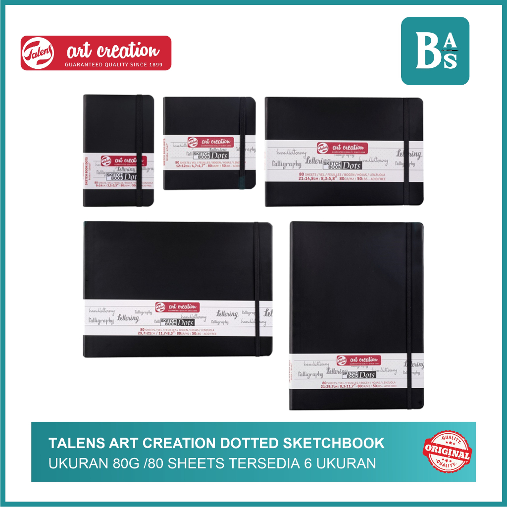 

Talens Art Creation - Dotted Sketchbook 80 Lembar - Bali Artemedia