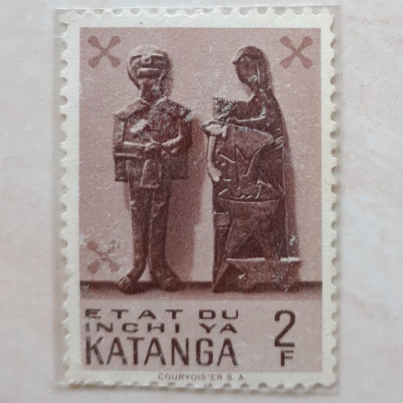 

Perangko Katanga Katangan Wood Carvings (Family group) Tahun 1961