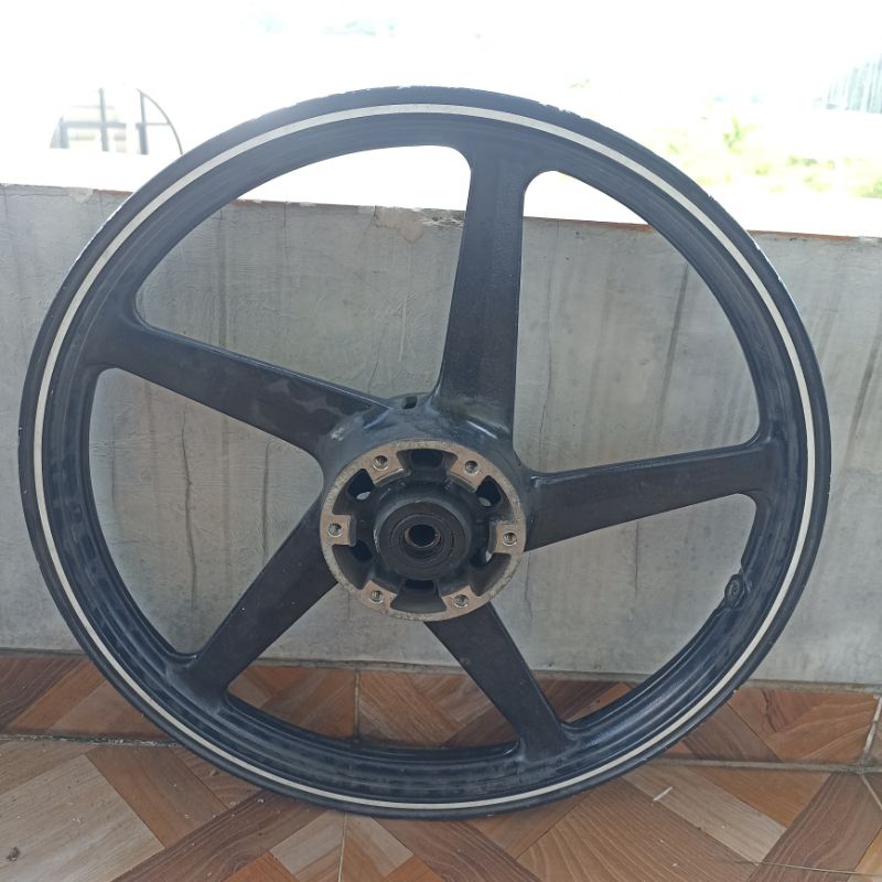 velg standar pelek racing depan ring 18x1.60 Yamaha Scorpio z new robot old G Original