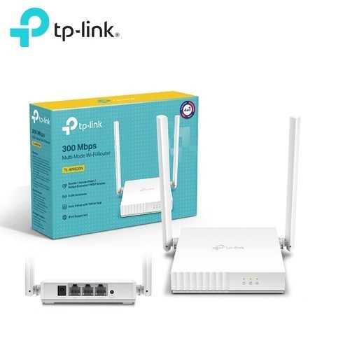 TPLINK TL-WR820N WIRELESS ROUTER WIFI 300Mbps 2 ANTENA TPLINK WR820N 820N WR820