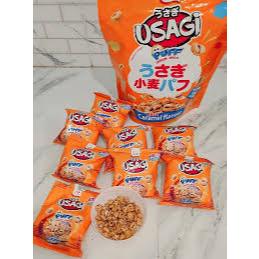 

usagi puff gandum SHAREPACK 64 gram caramel