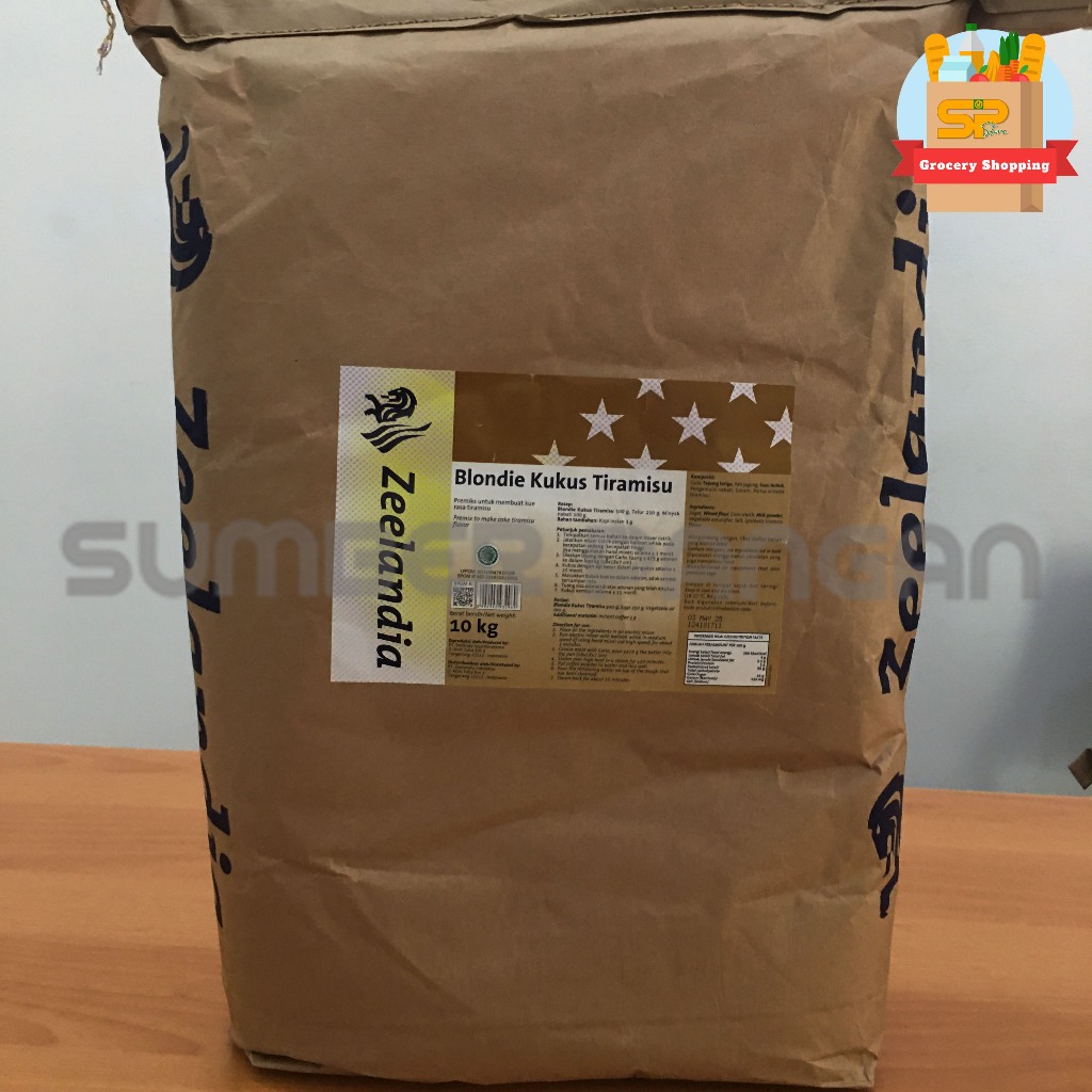 

Blondie Kukus Tiramisu Zeelandia 10kg