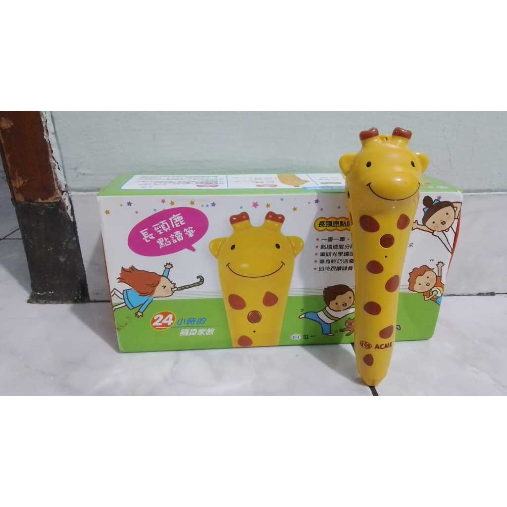 

Girrafe Reading Pen Pena Cerdas Belajar Bahasa China Mandarin Cina Scan Otomatis Speaker