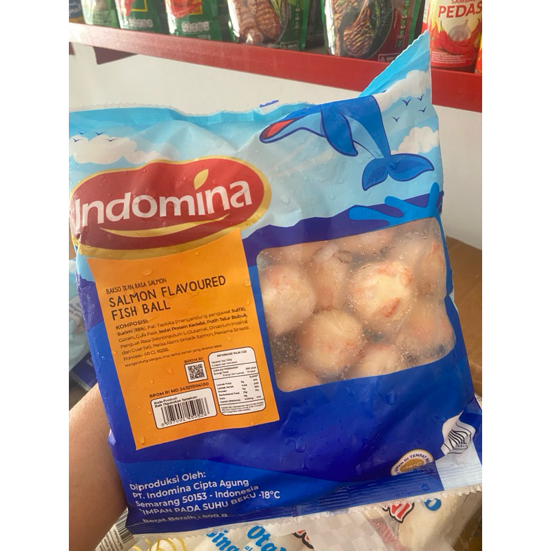 

salmon ball indomina