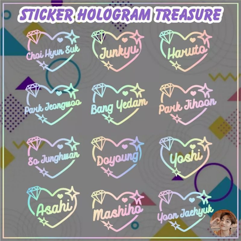 

STIKER HOLOGRAM TREASURE LIGHSTICK