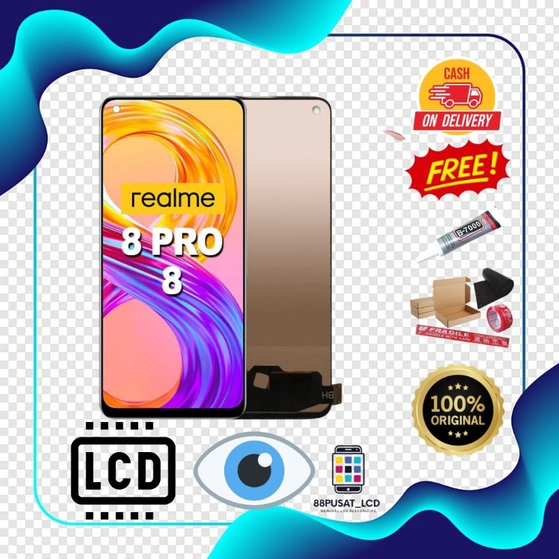 LCD FULLSET REALME 7PRO /RENO 4SE/ REALME 8RPO /REALME 8 4G /RENO 5F/ ORIGINAL TOUCHSCREEN LCD