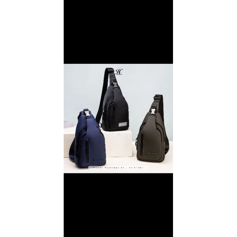 JIMS HONEY WENDY WAISTBAG TAS SELEMPANG COWOK