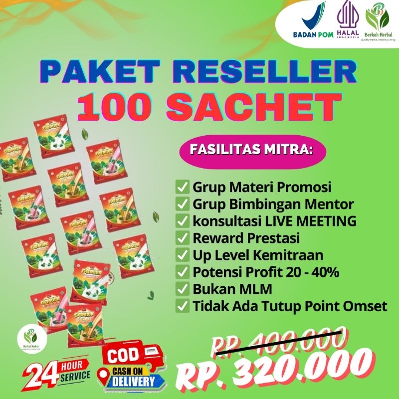 

GOMILK PAKET RESELLER HEMAT