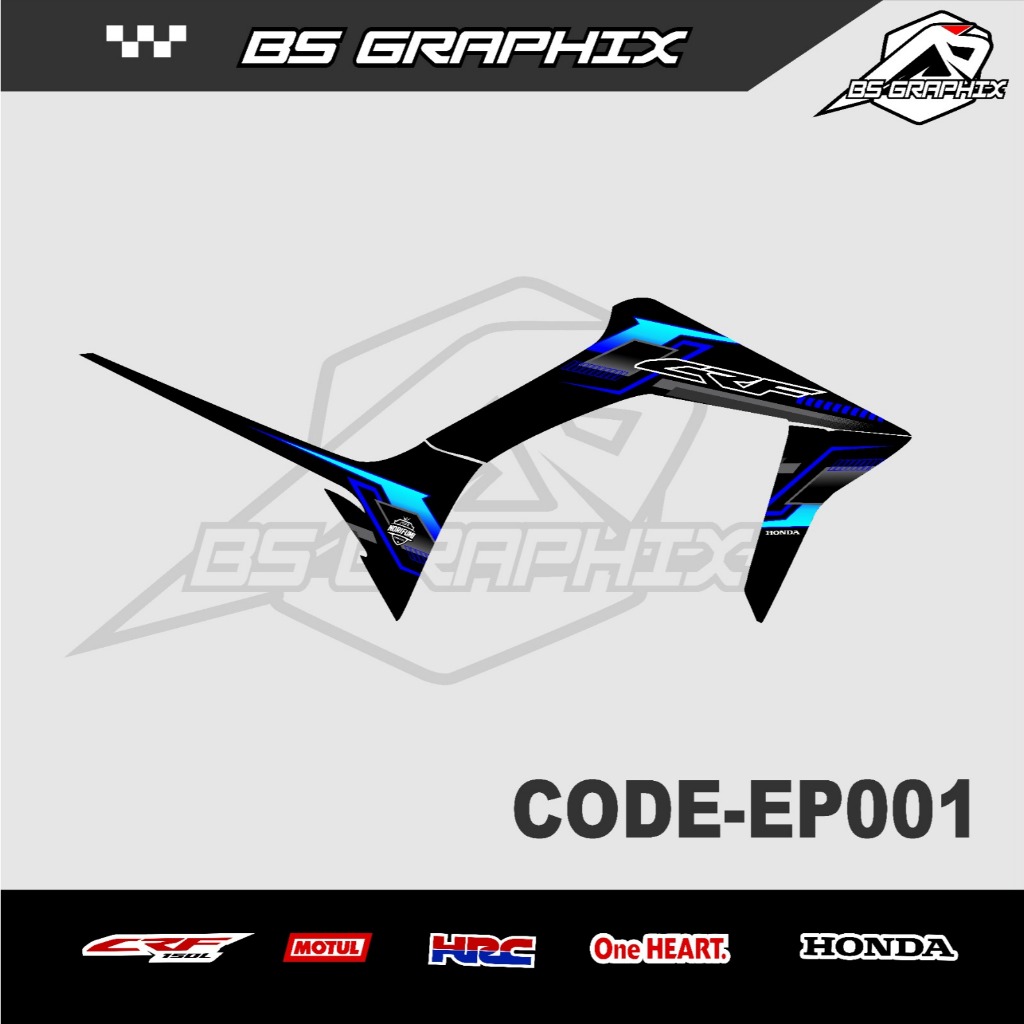 STIKER STRIPING CRF 150 L KEREN STRIPING HONDA CRF 150L KODE EP STRIPING CRF 150 L KEREN STRIPING HO