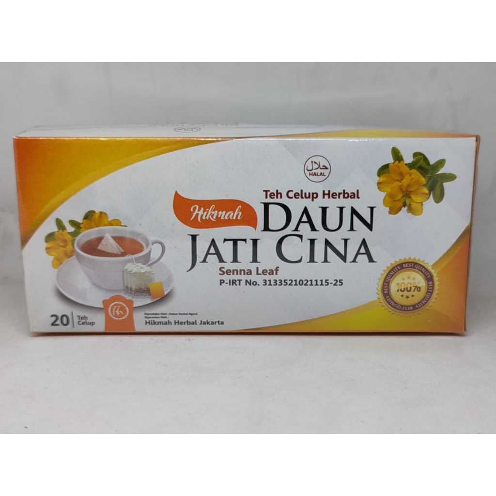

Teh Jati Cina Celup HIKMAH Obat Pelangsing Tubuh Isi 20 PCS