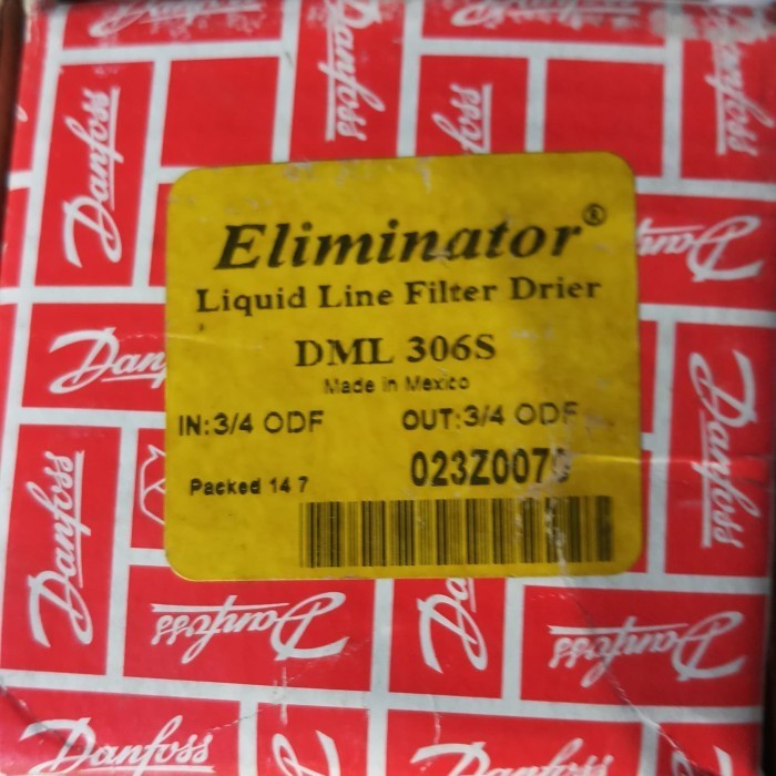 Filter Drier Danfoss DML 306s