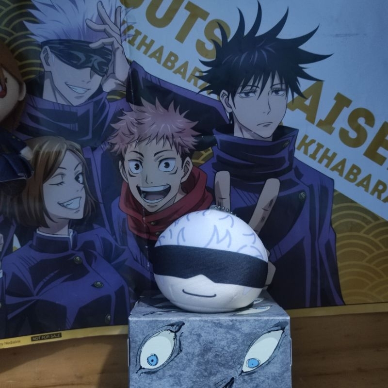 [PRELOVED] Jual Omanjuu Niginigi Mascot Gojo Satoru Jujutsu Kaisen vol. 1
