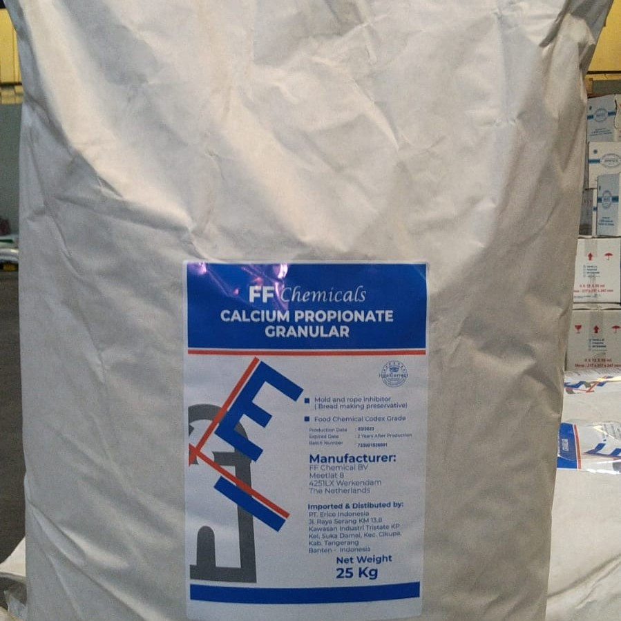 

FF Calcium Propionate repack 250gr Granular Bubuk Pengawet Makanan