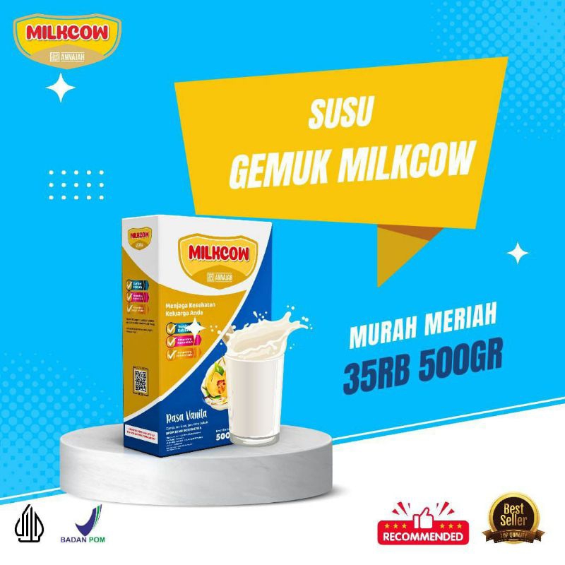 

MILKCOW SUSU SAPI PENGGEMUK AKAN KAYA NUTRISI 500gram