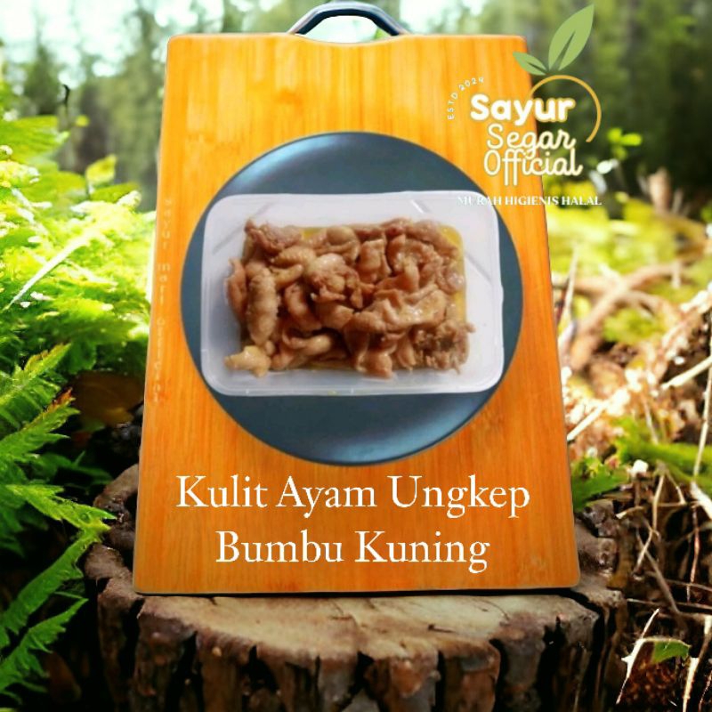 

Kulit Ayam Ungkep Bumbu Kuning 500gr