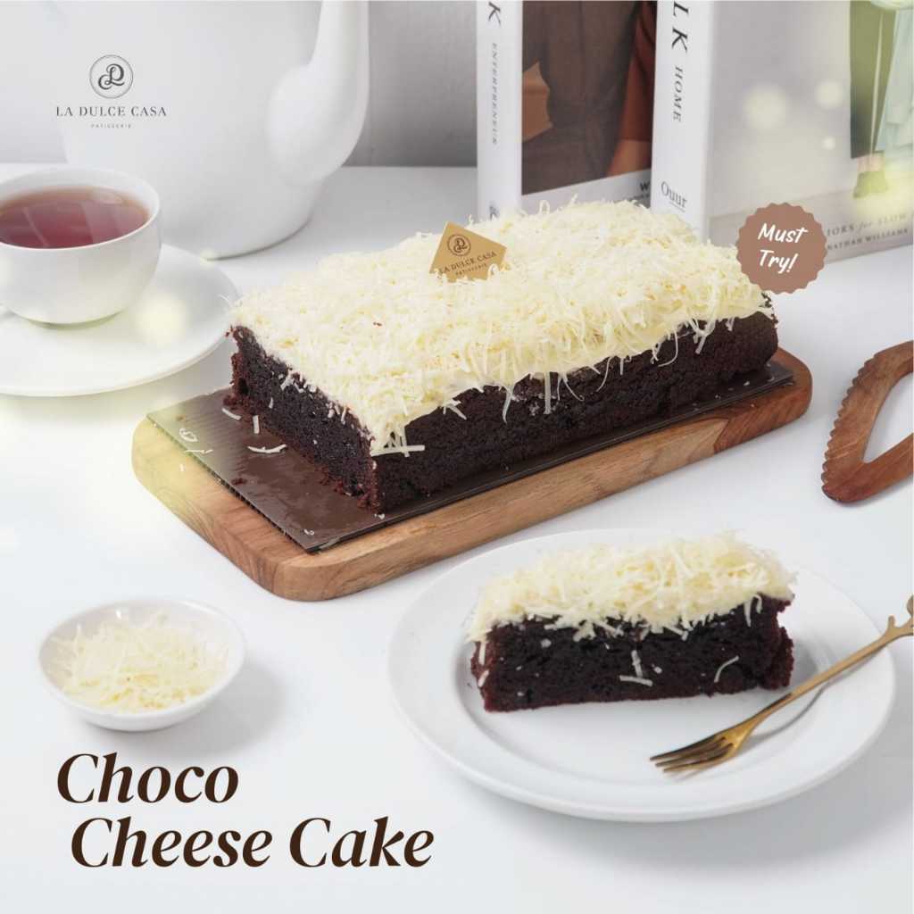 

choco cheese cake/ cake/ kue/ Brownies