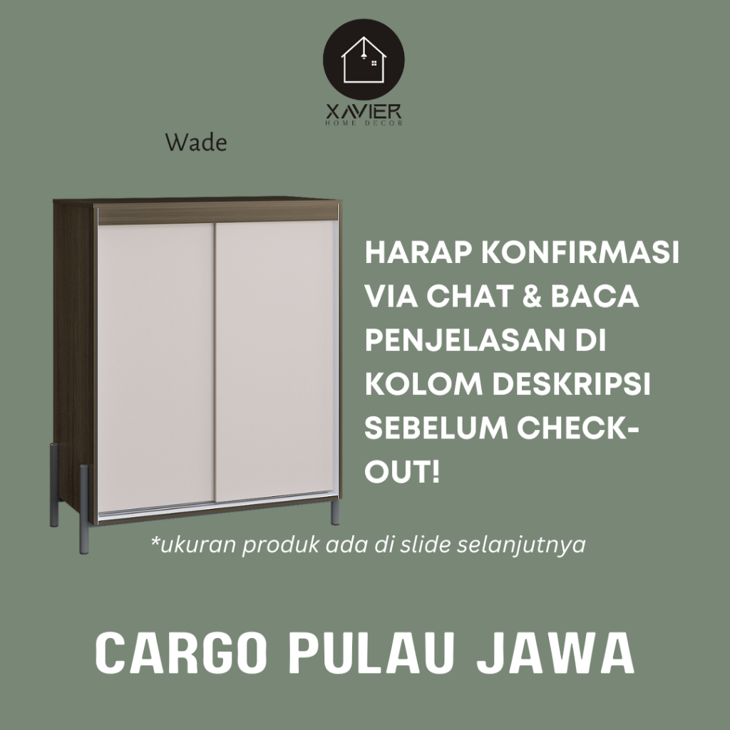 Xavier Home Decor WADE - CARGO JAWA + BALI