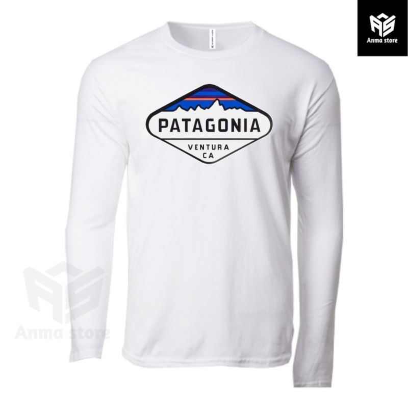 Kaos Baju Lengan Panjang Pendaki Gunung Patagonia Ventura