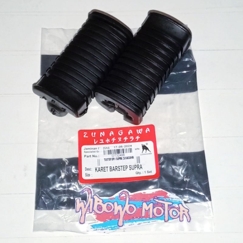 KARET FOOTSTEP FOOT STEP POSTEP TUSTEP DEPAN SUPRA X KARISMA SUPRA FIT NEW LAMA ZUNAGAWA