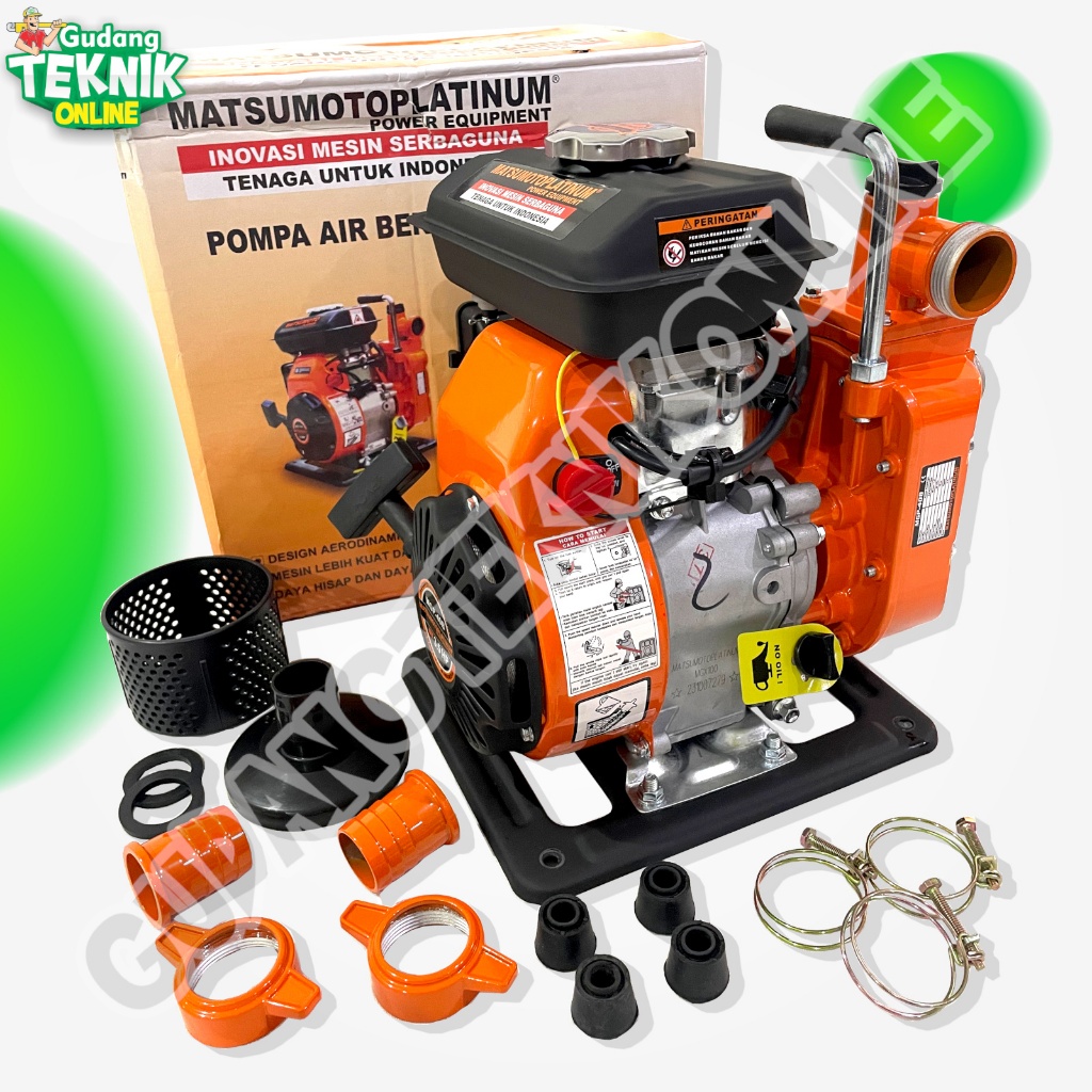 Waterpump Pompa Air 1.5" MGP-40B MATSUMOTO / Mesin Pompa Sedot Air Sawah Irigrasi 1,5 Inch MGP40B Wa