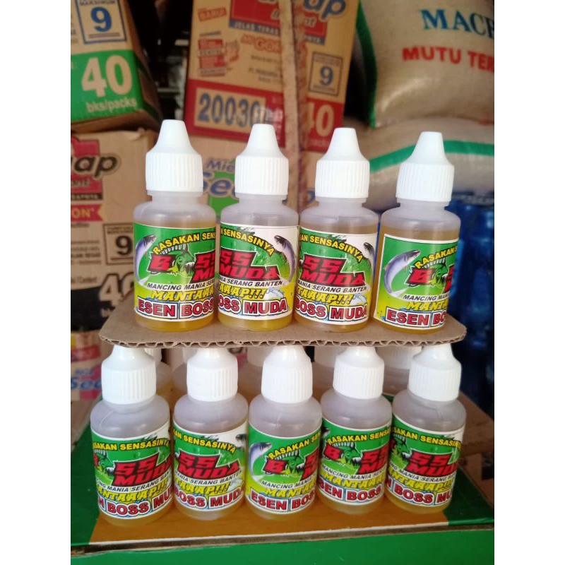 ESSEN IKAN BANDENG NILA MUJAIR MAS RACIK BOSS MUDA / ESSEN BOSS MUDA MANCING BANDENG / ESEN RACIK BO