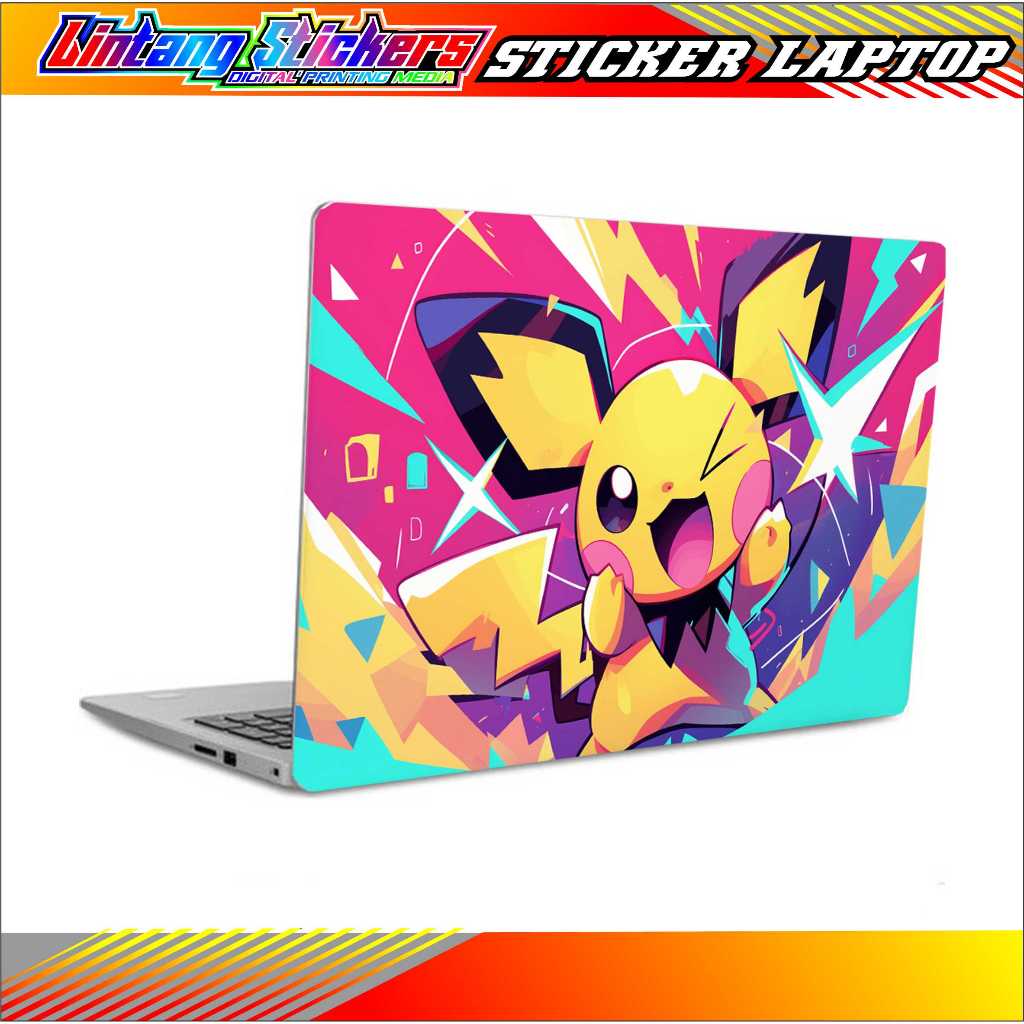 STICKER LAPTOP MOTIF LUCU / STIKER LAPTOP AESTHETIC / STIKER LAPTOP COVER PROTECTOR